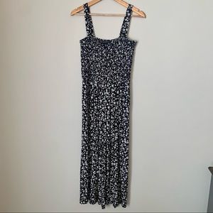 Banana Republic black and white jumpsuit size small